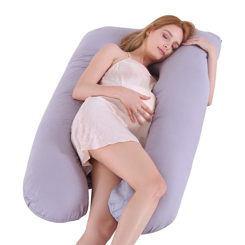 U Shape Ice Silk Sleeping Support Pillow