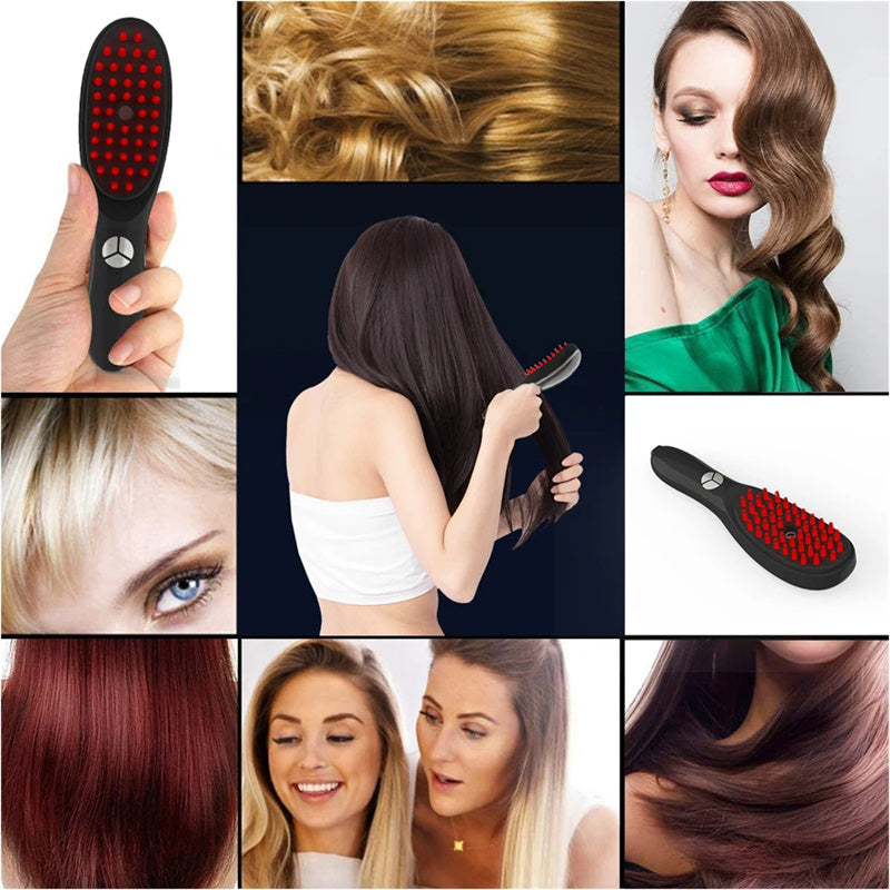 Spray Hair Care Electric Massage Comb Brush