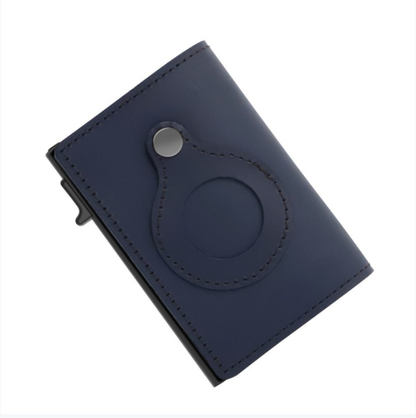 Men's Leather Multi-functional Rfid Card Holder Slim Wallets