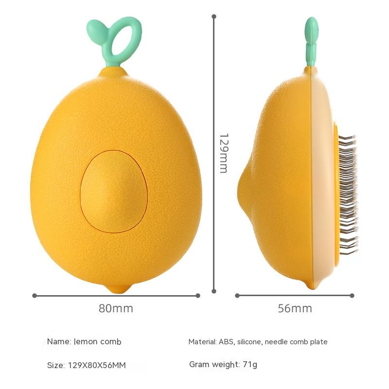 Avocado Shaped Cat Dog Grooming Brush