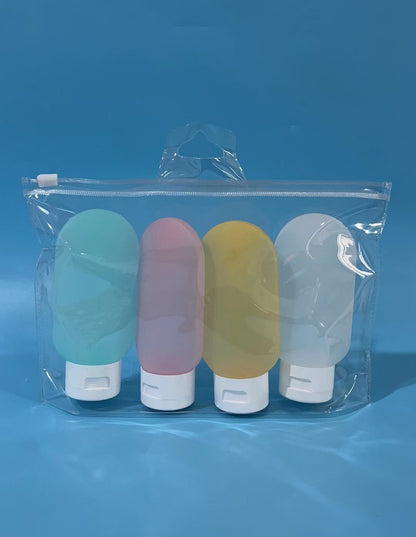 Skin Care Bottle Bath And Wash Portable Set