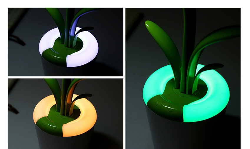 Plant shaped Modern Desk Lights