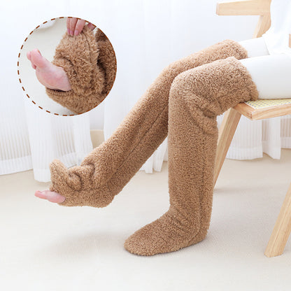 Over Knee High Fuzzy Long Socks