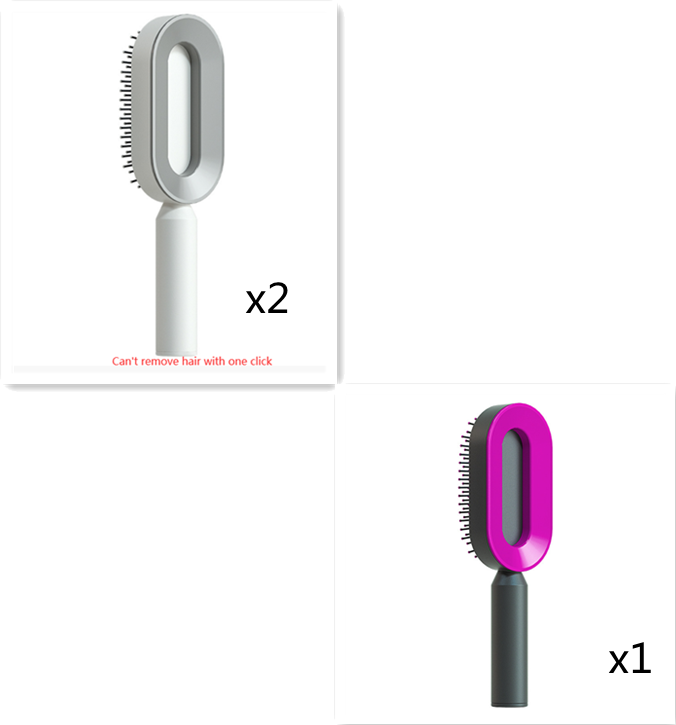 One-key Cleaning Hair Loss Airbag Massage Scalp Comb