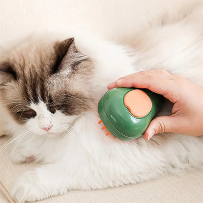 Steamy Pet Grooming Brush