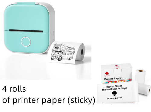 Portable Bluetooth Mini Thermal Label Printer