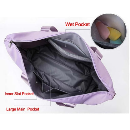 Foldable Waterproof Large Capacity Travel & Fitness Bag