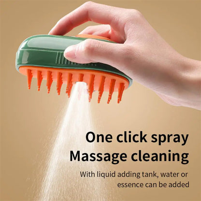 Steamy Pet Grooming Brush