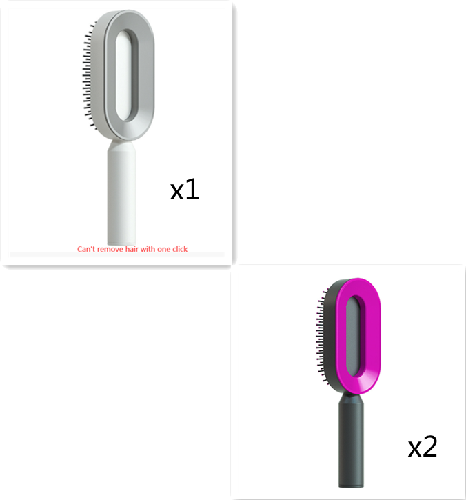 One-key Cleaning Hair Loss Airbag Massage Scalp Comb