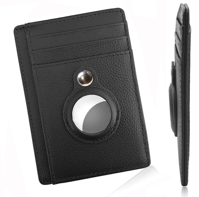 Men's Leather Multi-functional Rfid Card Holder Slim Wallets