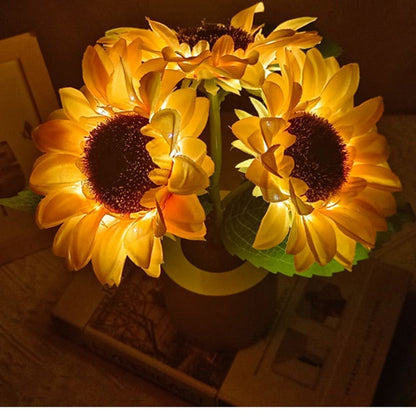 Rechargeable Sunflower Led Night Light