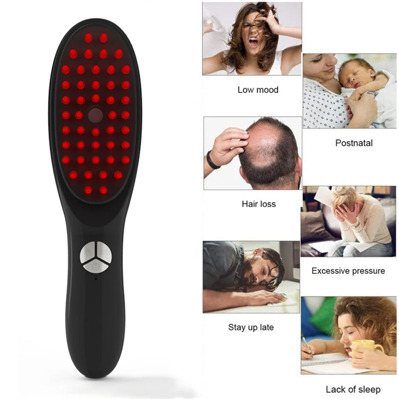 Spray Hair Care Electric Massage Comb Brush