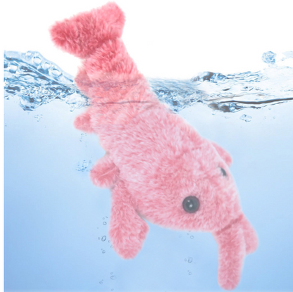 Electric Jumping Shrimp Pet Toys