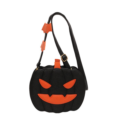 Personalized Creative Halloween Pumpkin Shoulder Crossbody Bag