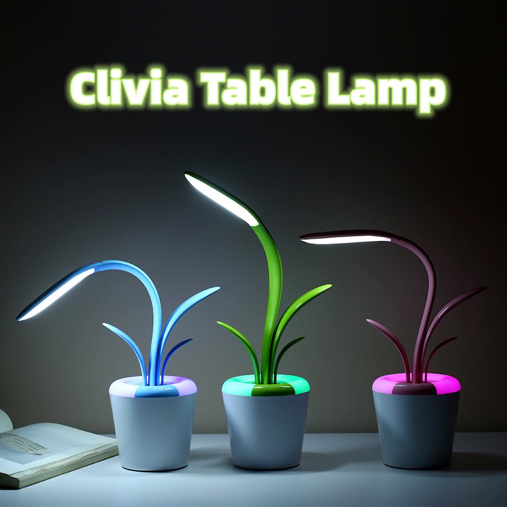 Plant shaped Modern Desk Lights