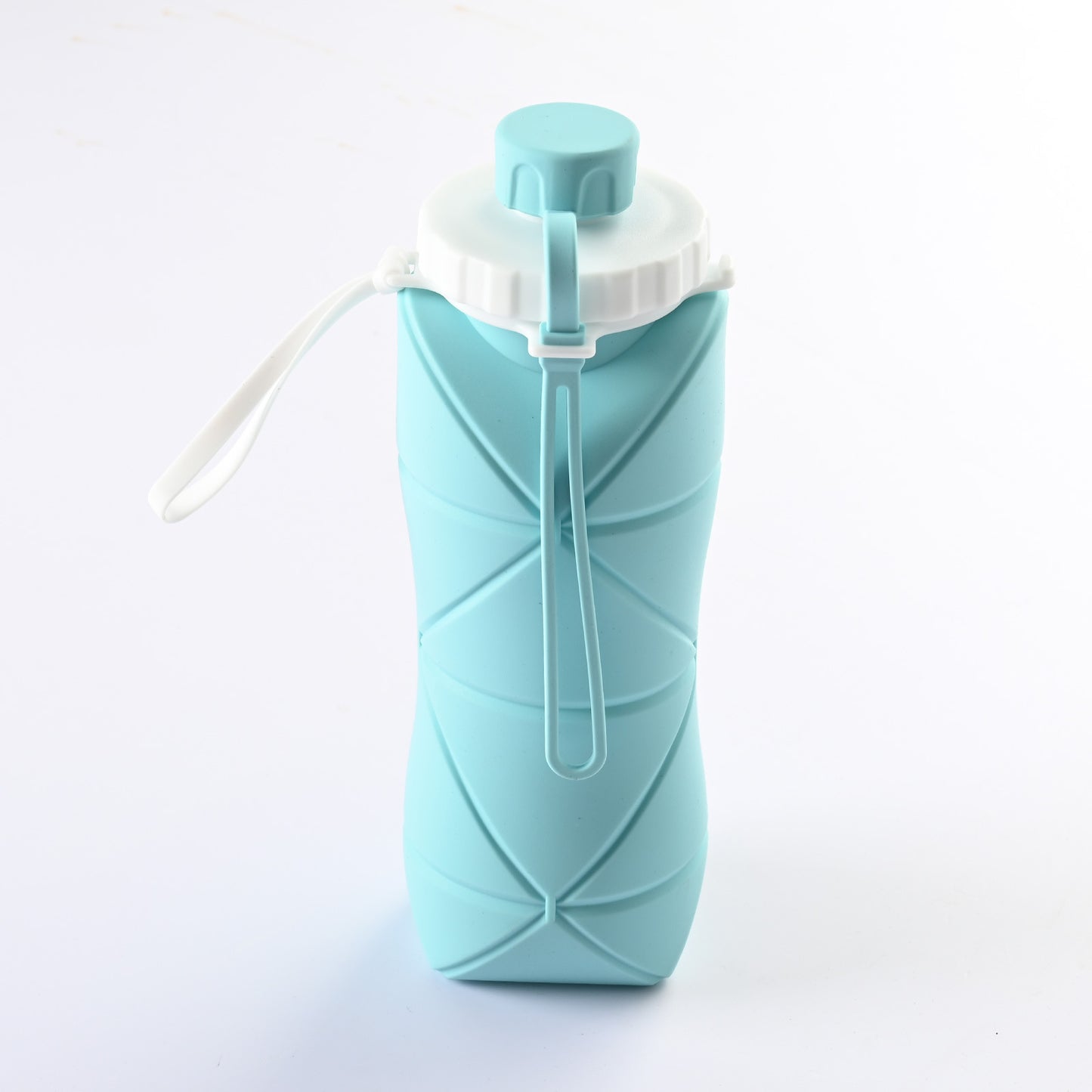 600ml Silicone Folding Water Bottle