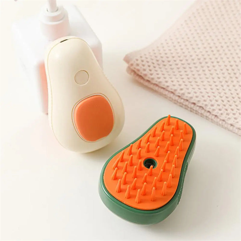 Steamy Pet Grooming Brush