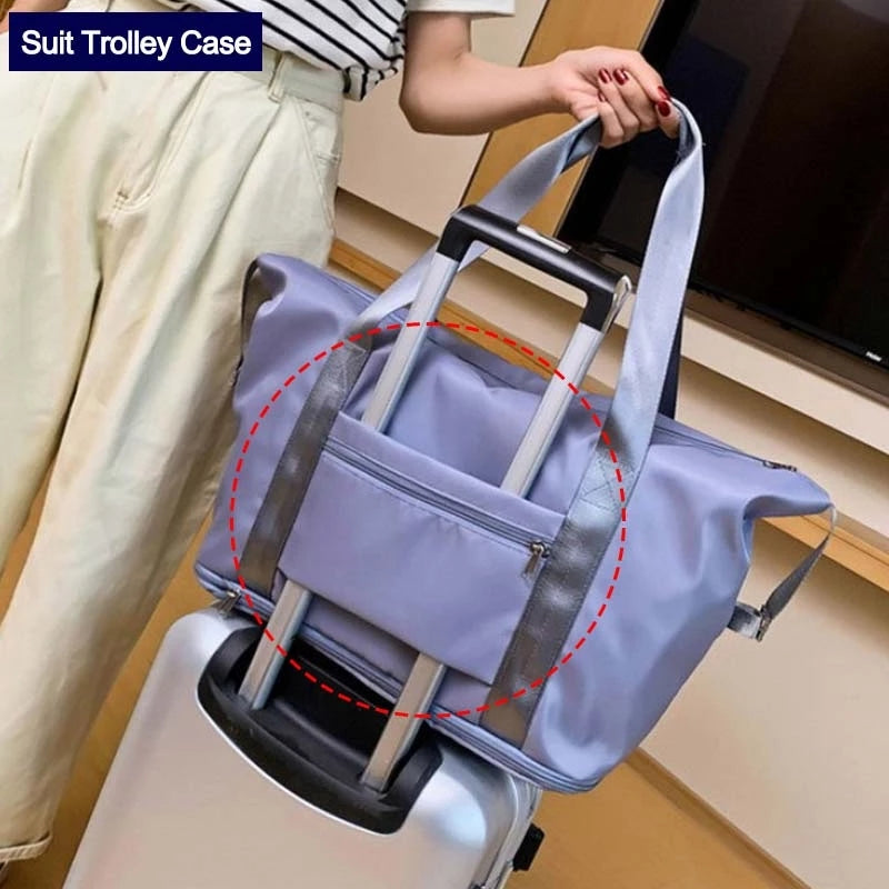 Foldable Waterproof Large Capacity Travel & Fitness Bag