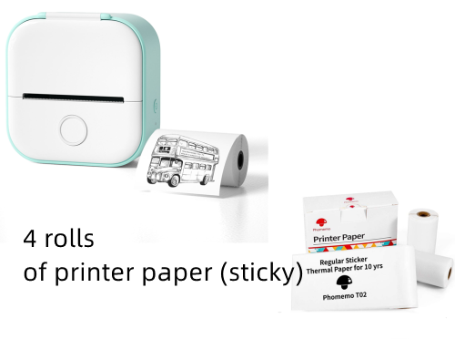 Portable Bluetooth Mini Thermal Label Printer