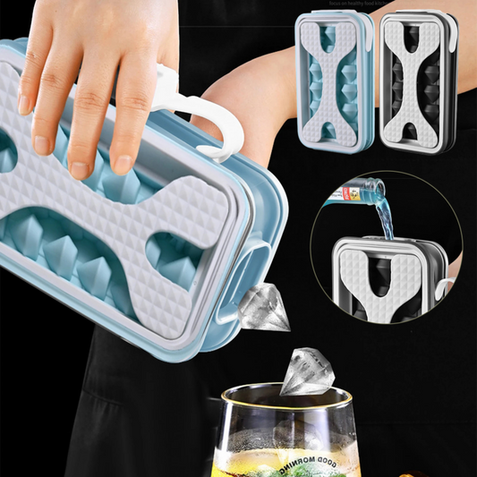 2in1 Portable Silicone Ice Ball Mold Ice Maker Summer Kitchen Gadgets