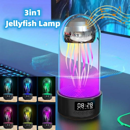 Creative 3 in1 Colorful Jellyfish Lamp