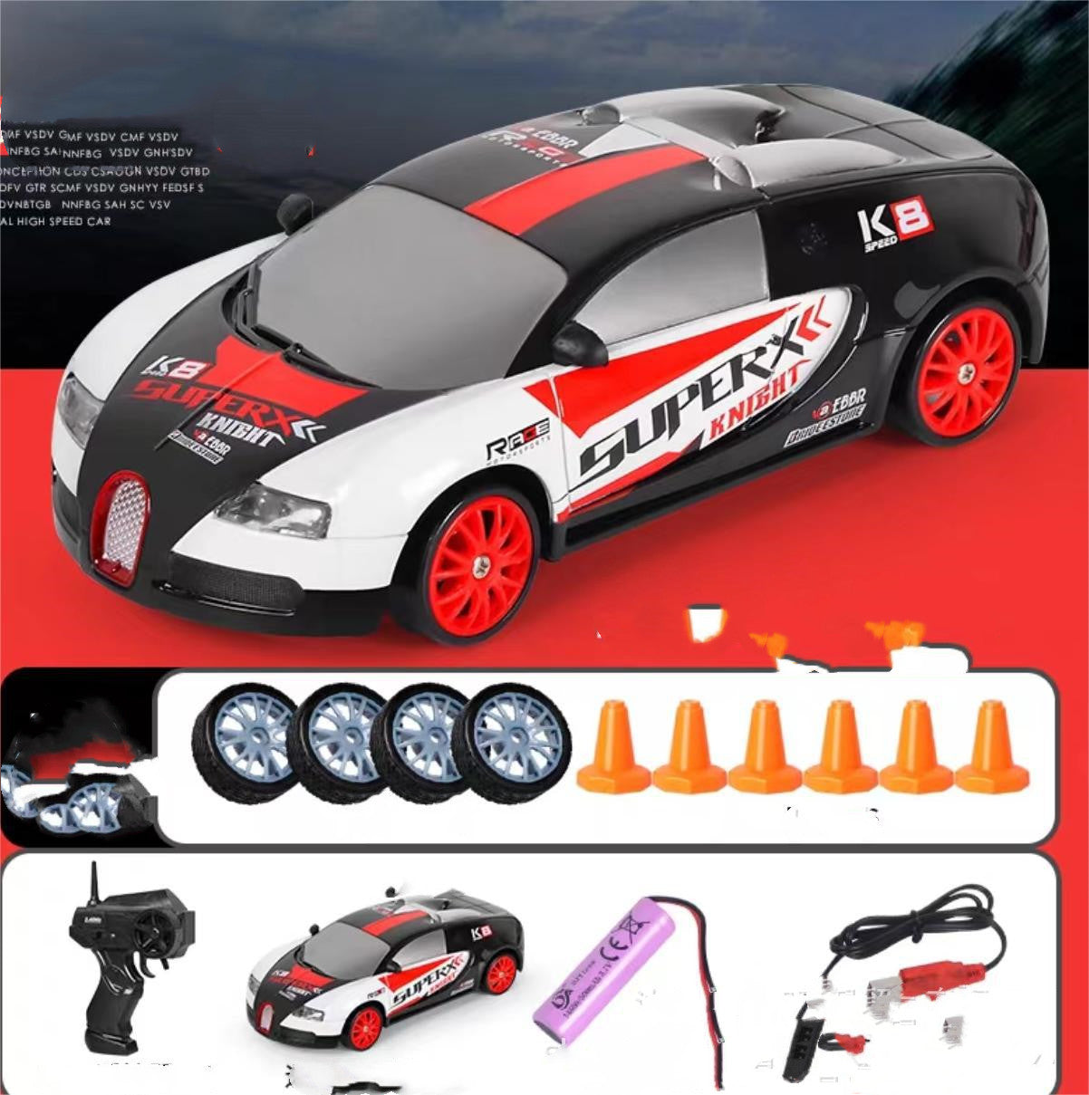 2.4G Drift Rc Car 4WD RC&nbsp; Remote Control Drift Car