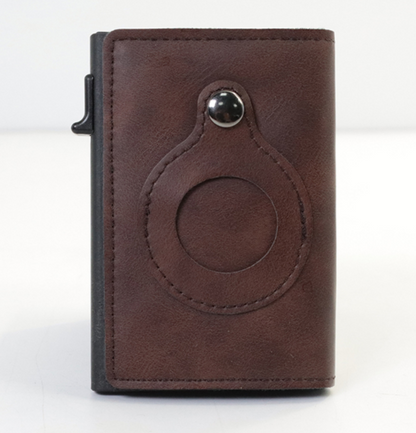 Men's Leather Multi-functional Rfid Card Holder Slim Wallets