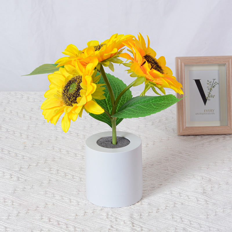 Rechargeable Sunflower Led Night Light