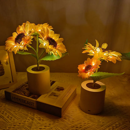 Rechargeable Sunflower Led Night Light