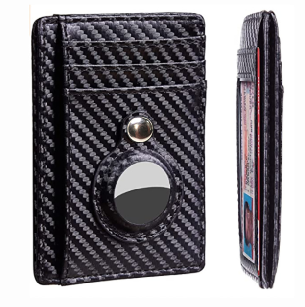 Men's Leather Multi-functional Rfid Card Holder Slim Wallets