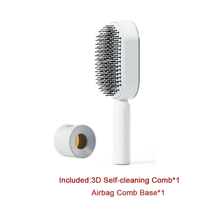 One-key Cleaning Hair Loss Airbag Massage Scalp Comb