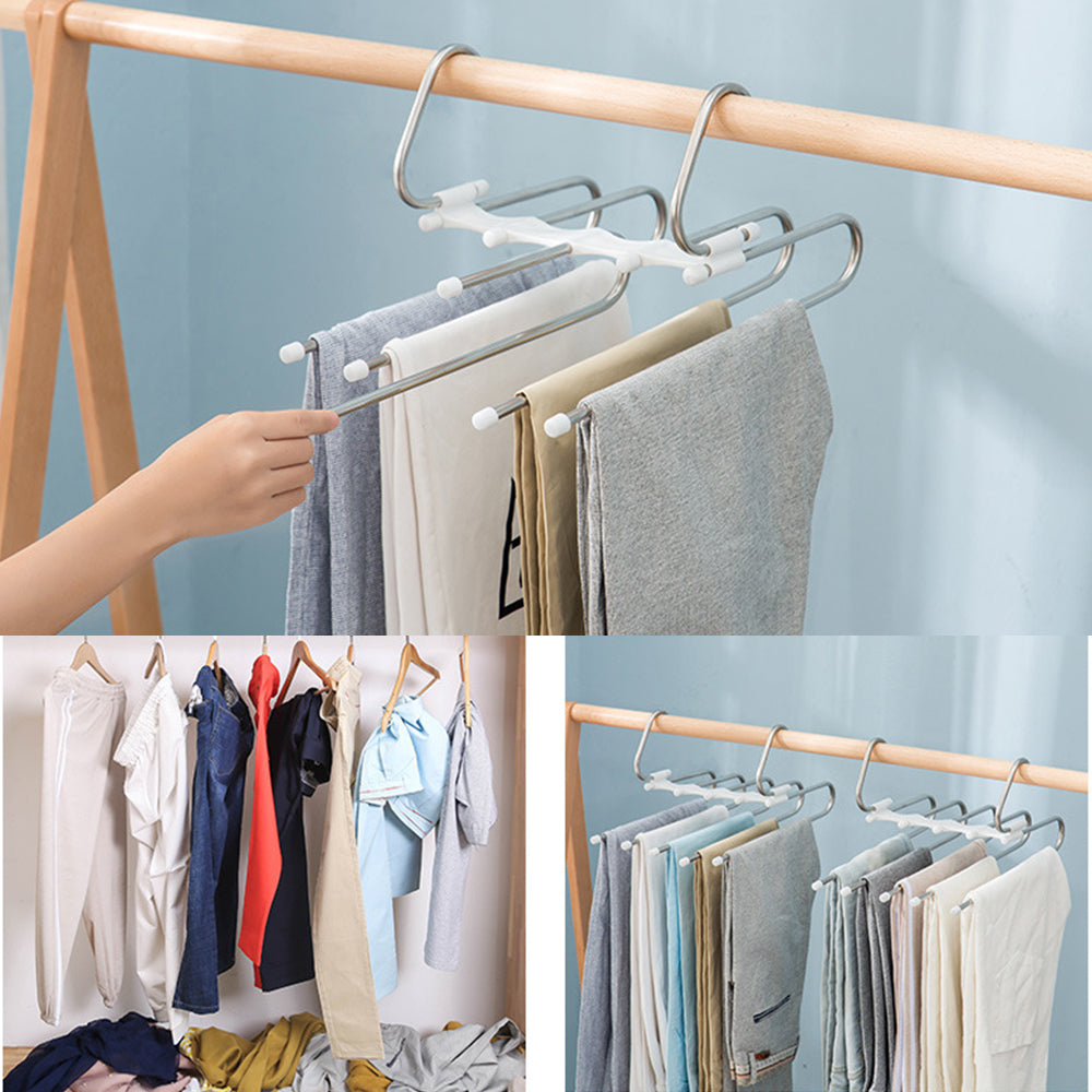 Stainless Steel Magic Wardrobe Clothing Hangers