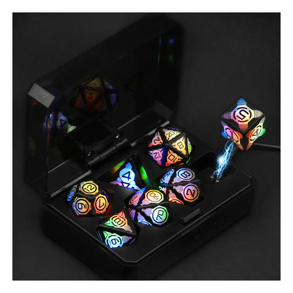 Charging Luminous Dice Chip LED