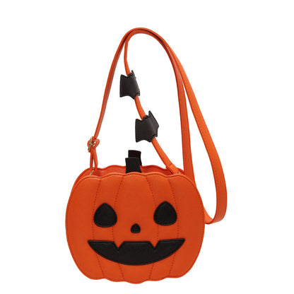 Personalized Creative Halloween Pumpkin Shoulder Crossbody Bag