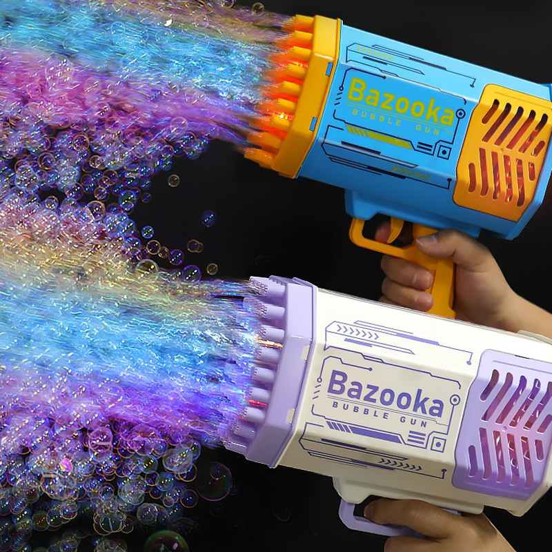 69 Holes Soap Bubbles Launcher