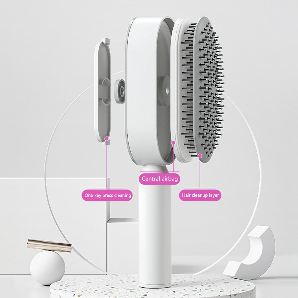 One-key Cleaning Hair Loss Airbag Massage Scalp Comb