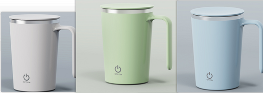 Automatic Stirring Coffee Mugs