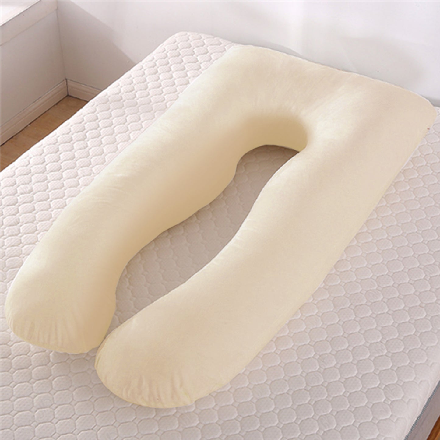 U Shape Ice Silk Sleeping Support Pillow