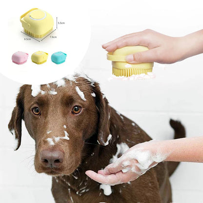 Silicone Cleaning Bath Shampoo Brush