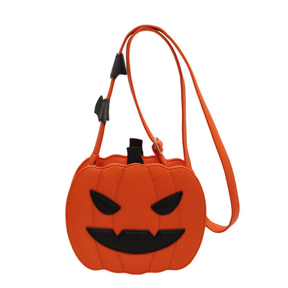 Personalized Creative Halloween Pumpkin Shoulder Crossbody Bag