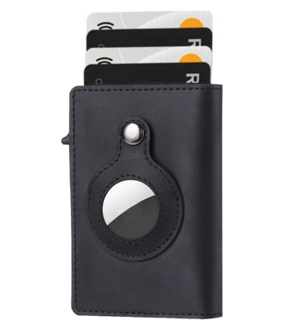 Men's Leather Multi-functional Rfid Card Holder Slim Wallets