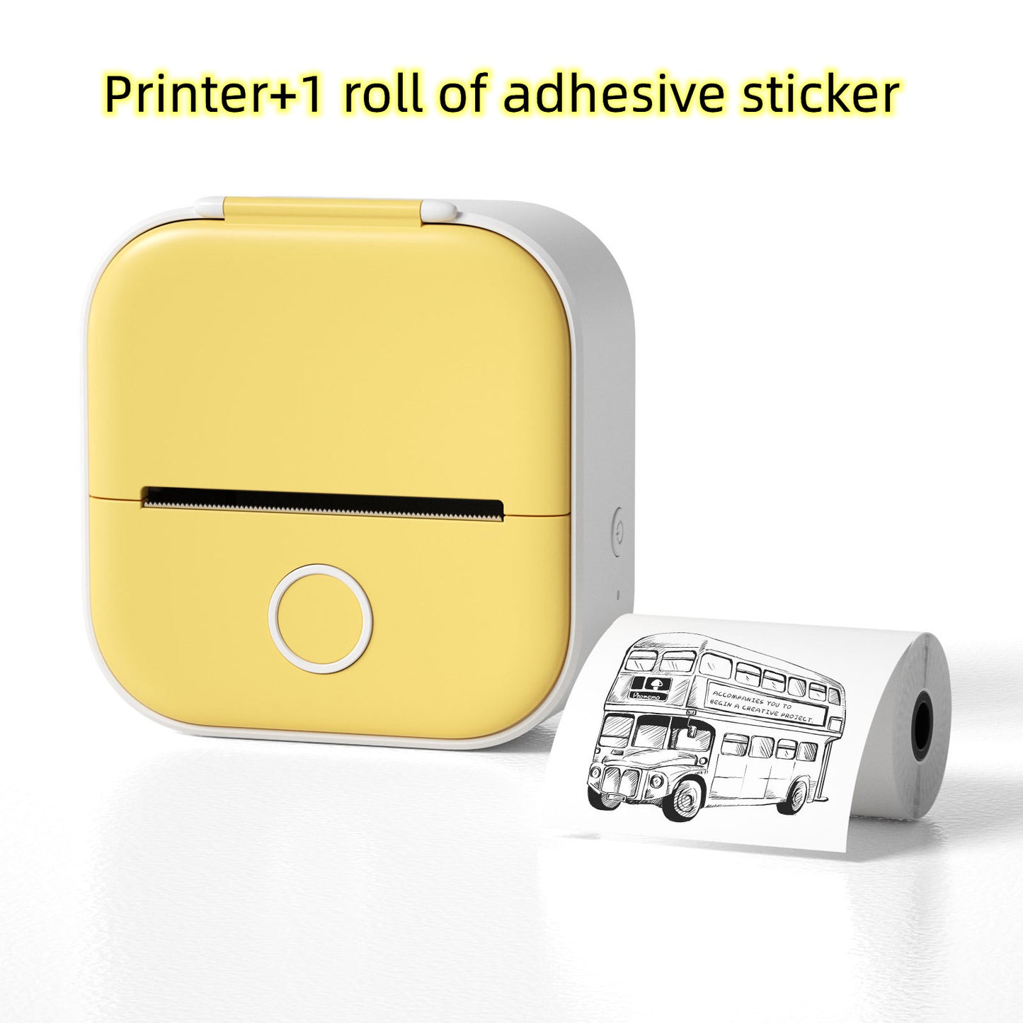 Portable Bluetooth Mini Thermal Label Printer